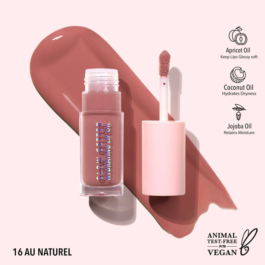Moira Cosmetics - Glow Getter Hydrating Lip Oil (016, Au Naturel)