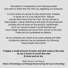 Load image into Gallery viewer, ShoreBags - Classic Canvas Tote Bag Large Private Label: Navy
