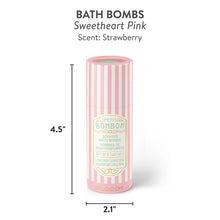 Load image into Gallery viewer, Petit Bonbon Sweetheart Pink Bath Bombs
