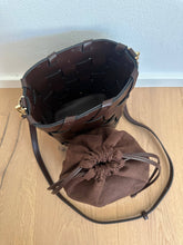 Load image into Gallery viewer, Zh leather Bags - BROOKLYN - Genuine leather: Dark Brown (t. Di moro)
