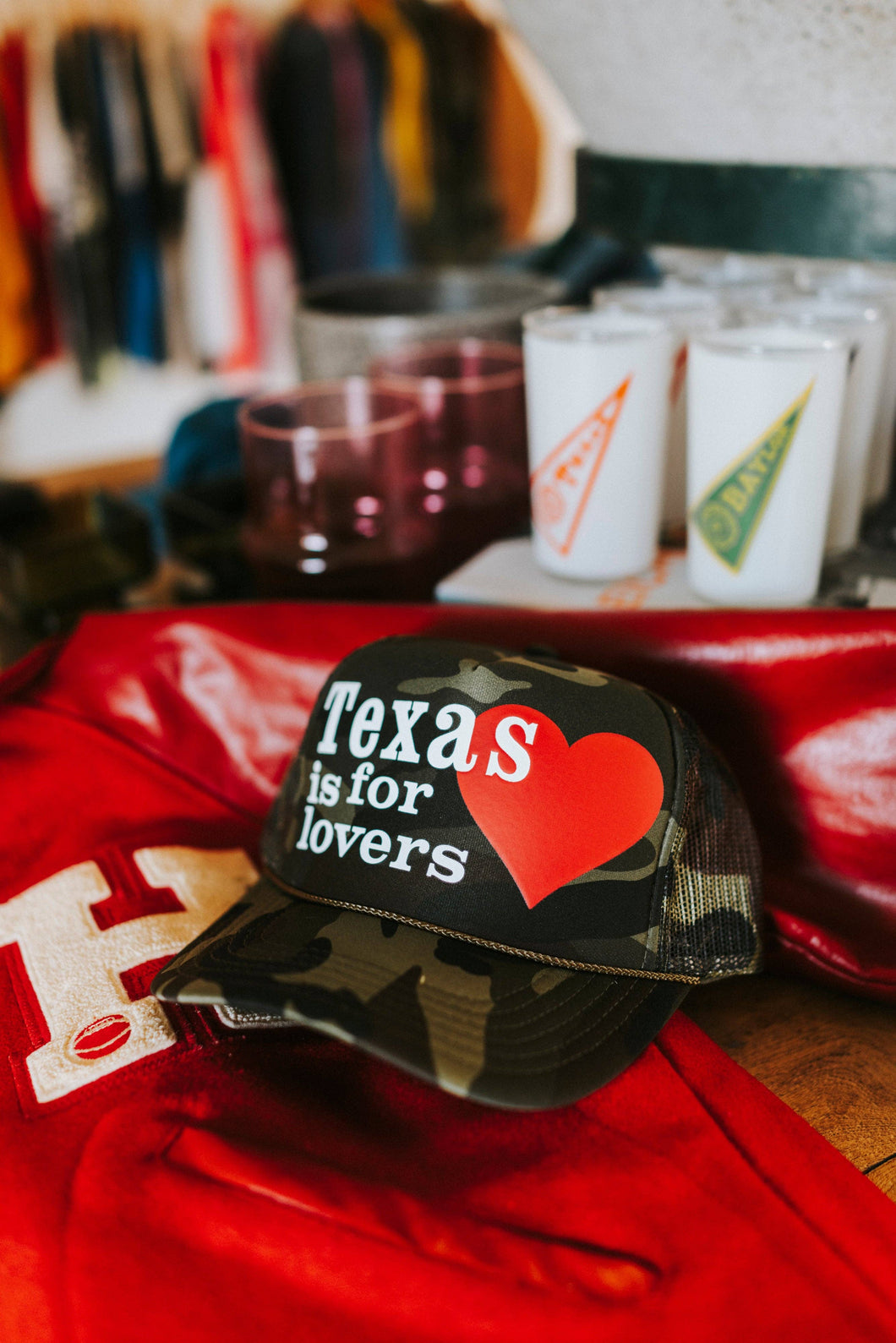Texas is for Lovers Trucker Hat