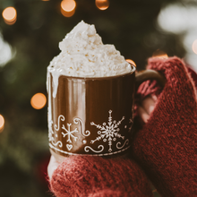 Load image into Gallery viewer, Gingerbread Stoneware Coffee Mug
