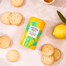 Load image into Gallery viewer, Shortbread House Mediterranean Lemon Biscuit Tin
