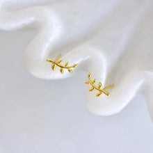Load image into Gallery viewer, Olive Stud Earrings
