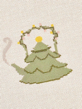 Load image into Gallery viewer, Christmas Tree Tea Kettle 18 Mesh Needlepoint Canvas
