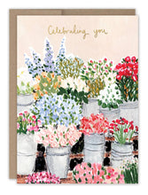 Load image into Gallery viewer, Flower Market Birthday Card
