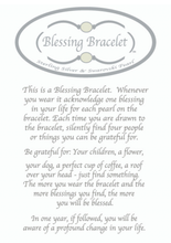 Load image into Gallery viewer, 8mm White Pearl Blessing Bracelet: S
