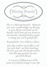 Load image into Gallery viewer, 12mm White Pearl Gold Blessing Bracelet: S
