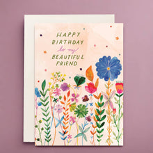 Load image into Gallery viewer, Beautiful Flowers Birthday Card
