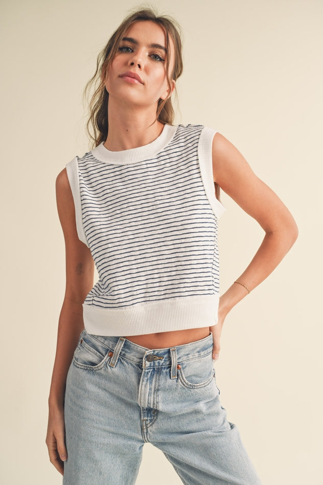Muse Striped Top