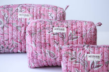 Load image into Gallery viewer, Carnation Vibes Makeup Bag
