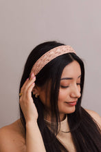 Load image into Gallery viewer, Vegan Leather Pattern Headband
