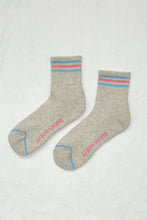 Load image into Gallery viewer, Girlfriend Socks: Bright Grey
