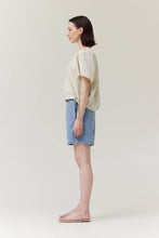 Load image into Gallery viewer, Striped Side Ribbon Shirt
