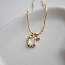 Load image into Gallery viewer, Ivory Grace Pendant Necklace
