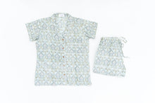 Load image into Gallery viewer, Trellis Swirls Pajama Set
