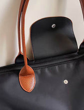Load image into Gallery viewer, Sweetkama - Ladies Color Block Nylon Shoulder Tote Bag: Navy / OS

