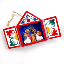 Load image into Gallery viewer, Box House Figurine Nativity Ornament
