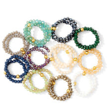Load image into Gallery viewer, Splendid Iris - Stretch Crystal Ring - Assorted: Pack 2
