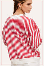Load image into Gallery viewer, Tomato Stripe Short Sleeve
