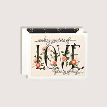 Load image into Gallery viewer, Sending you Love &amp; Hugs Greeting Card
