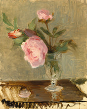 Load image into Gallery viewer, Pink Peonies Antique Print
