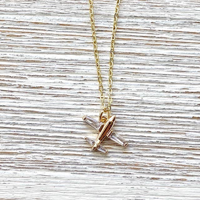 Airplane Necklace