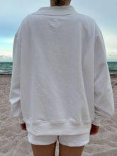 Load image into Gallery viewer, Sunkissed Coconut - White American Flag Dog Mockneck Sweatshirt 100% Cotton: White / Large
