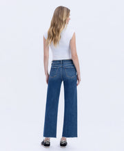 Load image into Gallery viewer, FLYING MONKEY - HIGH RISE TROUSER PRESS WIDE LEG JEANS F6327: RATIONAL / 24
