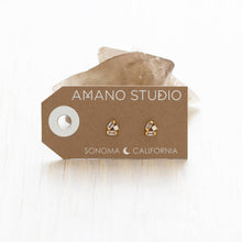 Load image into Gallery viewer, Amano Studio - Baguette Crystal Cluster Stud Earrings
