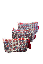 Load image into Gallery viewer, LA Soul - Quilted Makeup/Toiletry Bag
