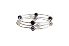 Load image into Gallery viewer, 8mm White Pearl Blessing Bracelet: L
