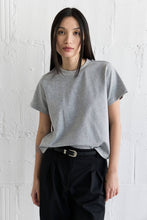 Load image into Gallery viewer, MOD REF - The Lanie Top | Everyday Cotton T-Shirt: BUTTER / SMALL
