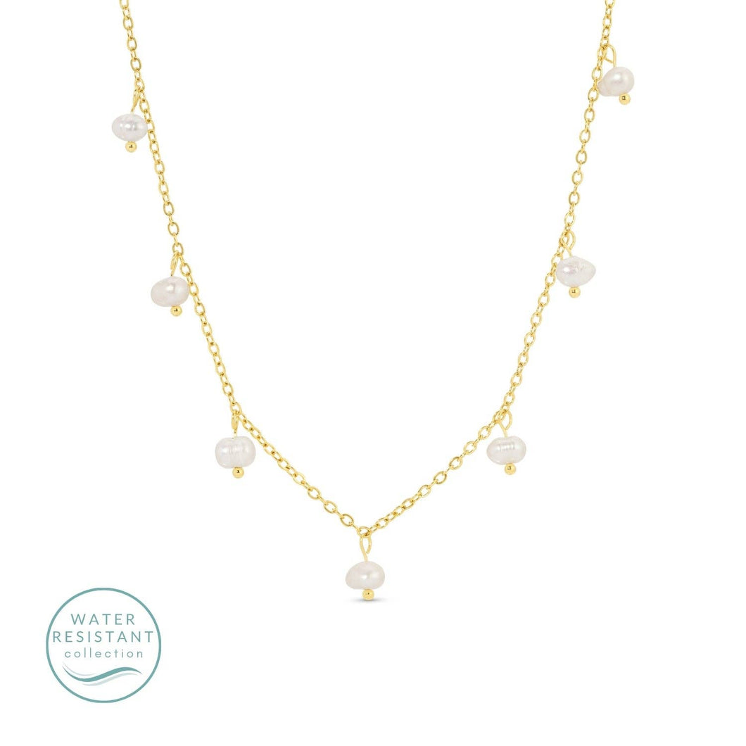 Sweet Pearl Accented Necklace