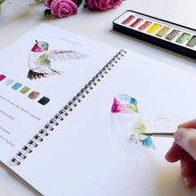Load image into Gallery viewer, Birds Water Color Workbook
