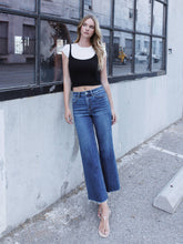 Load image into Gallery viewer, FLYING MONKEY - HIGH RISE TROUSER PRESS WIDE LEG JEANS F6327: RATIONAL / 24
