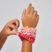 Load image into Gallery viewer, Satin Scrunchies 5pc Set

