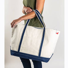 Load image into Gallery viewer, ShoreBags - Classic Canvas Tote Bag Large Private Label: Navy
