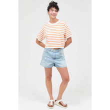 Load image into Gallery viewer, Orange Stirpe Sweater Top
