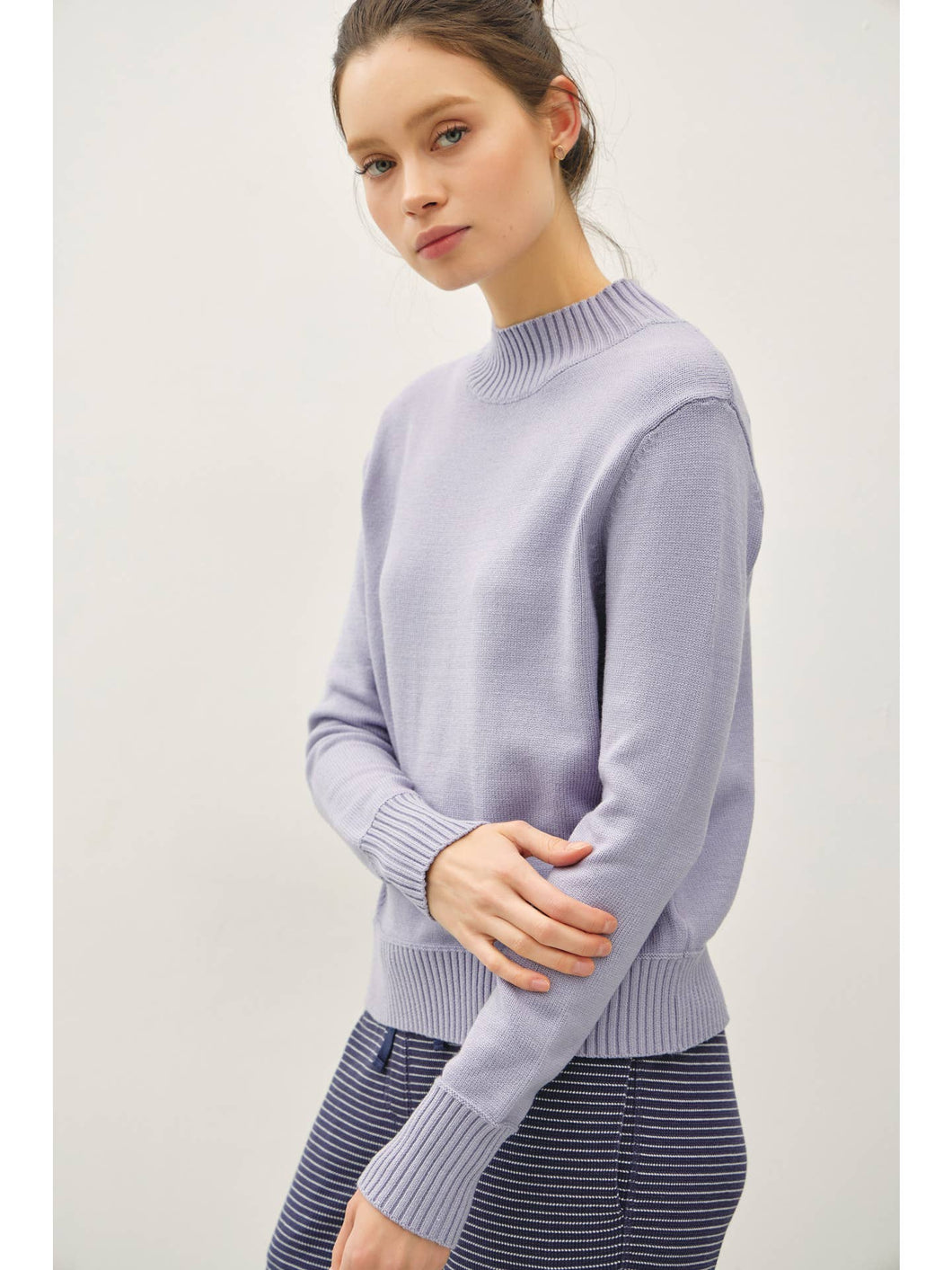 Classic Mock Neck Sweater