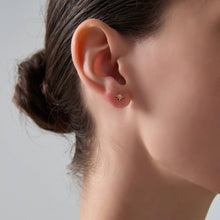 Load image into Gallery viewer, Dainty Minimalist Star Stud Earrings
