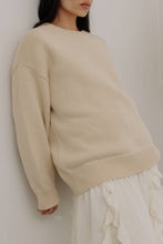 Load image into Gallery viewer, MOD REF - The Holly Sweater | Relaxed Cotton Crewneck: SMALL / PINK

