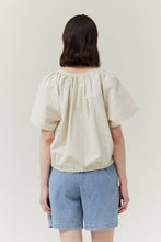 Load image into Gallery viewer, Striped Side Ribbon Shirt
