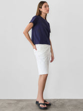 Load image into Gallery viewer, MOD REF - The Lanie Top | Everyday Cotton T-Shirt: BUTTER / SMALL
