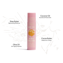 Load image into Gallery viewer, Tanning Club - Pina Colada Lip Balm
