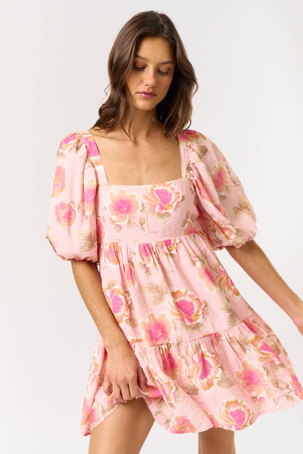 Rosy Mini Dress