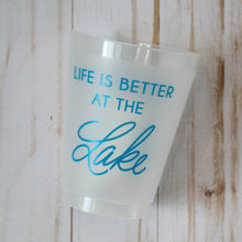 Load image into Gallery viewer, Life is Better At The Lake  Frosted Acrylic Cup
