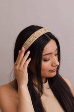 Load image into Gallery viewer, Vegan Leather Pattern Headband
