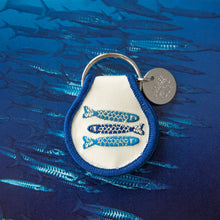 Load image into Gallery viewer, Three Potato Four - Patch Keychain - Tinned Fish
