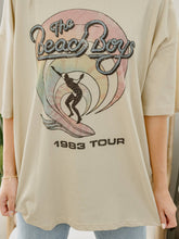 Load image into Gallery viewer, LivyLu - The Beach Boys Tie Dye Classic Off White One Size Tee: ONE SIZE
